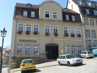 Ansicht des Stadthauses (Ostseite).